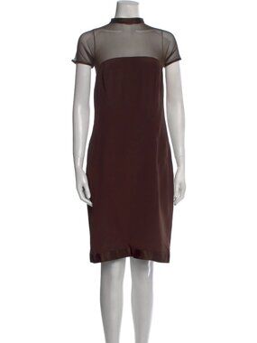Vera Wang Brown Dress